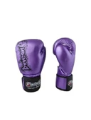 Favela Mor Boks Kick Eldiveni Muay Thai Boxing Gloves 10 Oz thumbnail 1