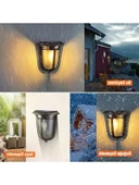 Güneş Enerjili Hareket Sensörlü Duvar Aplik, COB Led thumbnail 2