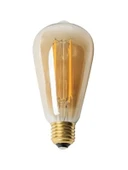 8W Rustik LED Ampul, ST64 E27, Amber Renk, Enerji Sınıfı A thumbnail 1