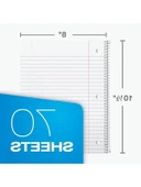 Spiral Defter 6'lı Set, Geniş Çizgili thumbnail 2