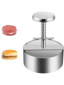 Paslanmaz Çelik Hamburger Presi, Et Şekillendirme Aracı thumbnail 1