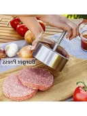 Paslanmaz Çelik Hamburger Presi, Et Şekillendirme Aracı thumbnail 2