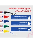 Siyah Tekstil Kalemi, 5 Adet Set, 2-3 mm Uç thumbnail 2