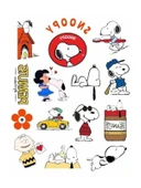 Snoopy Peanuts Macbook Notebook Tablet Telefon Ajanda Laptop Defter Sticker Seti thumbnail 2
