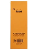 Turuncu Kareli Bloknot, 74x210 mm thumbnail 3