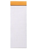 Turuncu Kareli Bloknot, 74x210 mm thumbnail 2