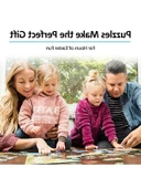 3 X 49 Parça Eğlenceli Puzzle Seti thumbnail 2
