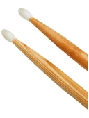 7A Hickory Davul Çubukları - Oval Naylon Uç thumbnail 3