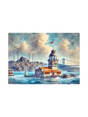 Kız Kulesi Temalı 1000 Parça Puzzle thumbnail 2