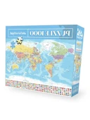 1000 Parça Dünya Haritası Puzzle thumbnail 1