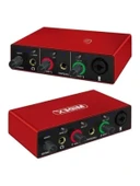 2 Giriş 2 Çıkış USB Stüdyo Ses Kartı thumbnail 2