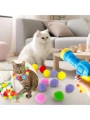 Peluş Top Atan İnteraktif Kedi Oyuncak Seti thumbnail 2