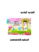 Tekrar Kullanılabilir Prenses Bahçesi Sticker Seti thumbnail 2