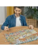 1000 Parça Çiçekli Mantar Evler Yetişkin Puzzle thumbnail 3