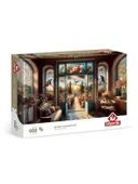 Bahara Açılan Kapı Temalı 500 Parça Puzzle thumbnail 1