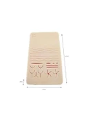 Silikon Dikiş Pedi - 19x9 cm Eğitim Matı thumbnail 2