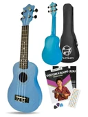 Mavi Ukulele Seti, Başlangıç Seviyesi, Soprano Modeli thumbnail 2