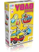 15 Parça Ulaşım Araçları Temalı Mini Puzzle Seti thumbnail 1