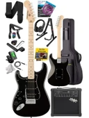SSH manyetik, 25W amplili elektro gitar seti, maple klavye thumbnail 2
