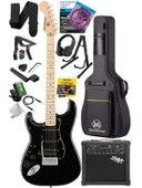 SSH manyetik, 25W amplili elektro gitar seti, maple klavye thumbnail 1
