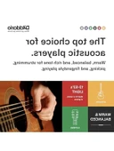 Daddario Ej26 Akustik Gitar Tel Seti, Phosphor-Bronze, Custom Li thumbnail 3