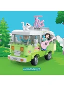 Eğitici Bloklar Seti, Işıklı Karavan Temalı, 304 Parça thumbnail 2
