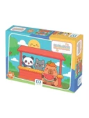 Kawaii Capybara Temalı 100 Parça Çocuk Puzzle Seti thumbnail 1