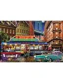1500 Parça Rickeys Diner Puzzle thumbnail 2