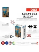 Sahil Köyü Temalı Puzzle, 500 Parça thumbnail 3