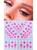 Yapışkanlı Taş Sticker, Işıltılı Model thumbnail 1