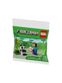 LEGO Minecraft Seti, Steve ve Bebek Panda Figürü thumbnail 2