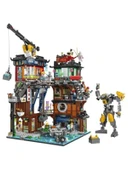 Ninjago Temalı Şehir Atölyesi, Eğlenceli Yapım Seti thumbnail 2