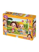 200 Parça Çocuk Puzzle, Niloya Lisanslı Eğlenceli Set thumbnail 1