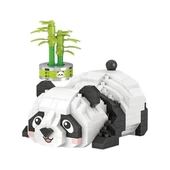 LZ-8804  DİNLENEN PANDA 340 PARÇA BLOCK OYUNCAK thumbnail 1