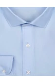 Slim Fit Açık Mavi Erkek Gömlek thumbnail 4
