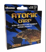Okuma Atomic Carp Nylon Clear Color 300m Misina thumbnail 1
