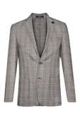 Slim Fit Desenli Erkek Ceket thumbnail 1