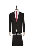 Siyah Slim Fit Takım Elbise thumbnail 1
