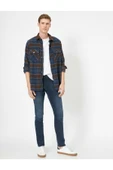 Erkek Mavi Brad Jeans 0YAM43831LD thumbnail 7