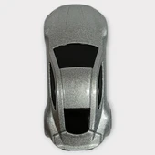 Metal Mini Arabalar  8 cm - Gri - 1 - 1 ADET thumbnail 4