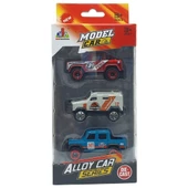 3'lü Araba Off-Road Seti - Die Cast - DS045 - 1 ADET thumbnail 5