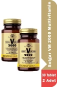 Solgar VM 2000 Multivitamin 30 Tablet 2 Adet thumbnail 1