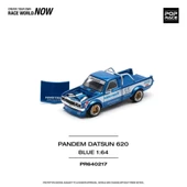 Pop Race 1/64 Pandem Datsun 620 Blue thumbnail 2