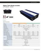 Alpex 3000 Watt 24 Volt Tam Sinüs İnverter thumbnail 2