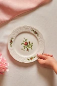 Karaca Vintage Rose Pasta Tabağı 20 cm Krem thumbnail 2