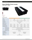 Alpex 1500 Watt 12 Volt Modifiye Sinüs İnverter thumbnail 4