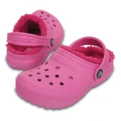 Classic Lined Pembe Çocuk Clog K Cr0175 thumbnail 2