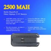 Heifer HyperProX Dikey Süpürge 2500 mAh Batarya thumbnail 3