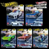 Hot Wheels Premium Boulevards 5'li Set - GJT68- 978G thumbnail 1