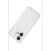 Huawei Honor 600 Lüx Şeffaf Silikon - Şeffaf thumbnail 3